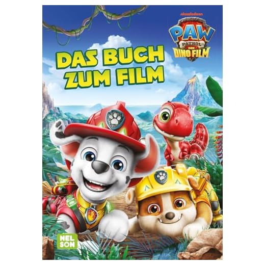 PAW Patrol Geschichtenbuch: PAW Patrol - Der Dinofilm: Das Buch zum Film: Neue PAW Patrol Filmgeschichte mit Dinosauriern zum Vorlesen ab 4 Jahren