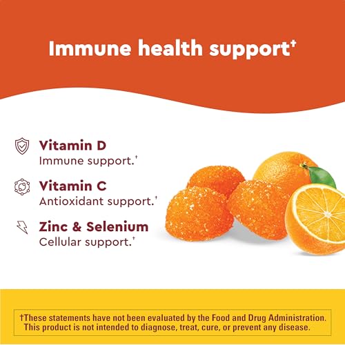 Nature Made Wellblends ImmuneMAX Gummies, 42 Tangerine Flavor Gummies - image 4