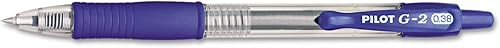 PILOT G2 Premium - BolĂgrafos de gel recargables y retráctiles punta ultrafina tinta azul paquete de 12 31278 PILOT G2 Premium - BolĂgrafos de gel recargables y retráctiles punta ultrafina tinta azul paquete de 12 31278