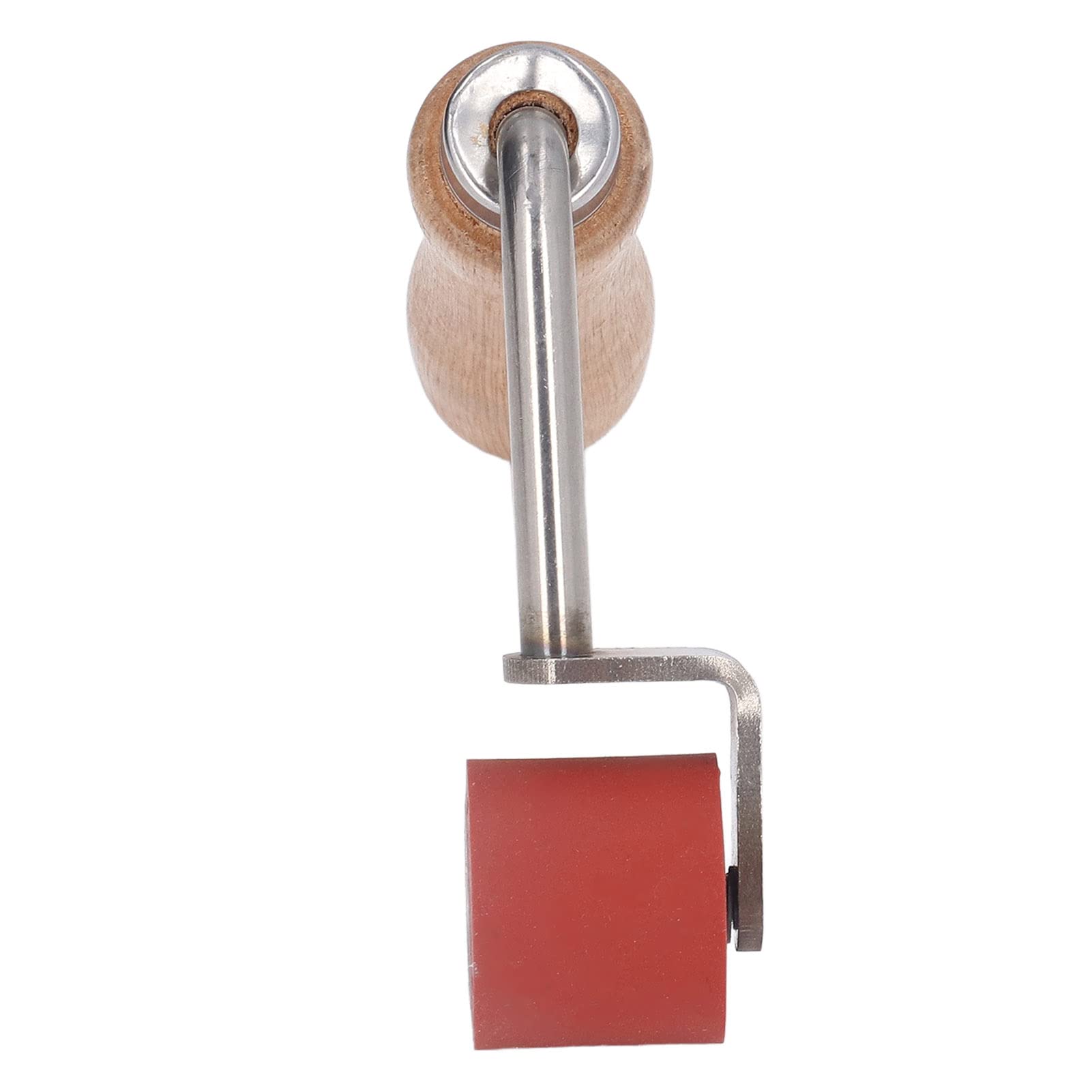 Rodillo Manual de Silicona de 20 mm con ángulo de doblado de 75°, Rodillo para Costuras Resistente a Altas temperaturas hasta 260 °C, Herramienta ergonómica con Rueda de presión
