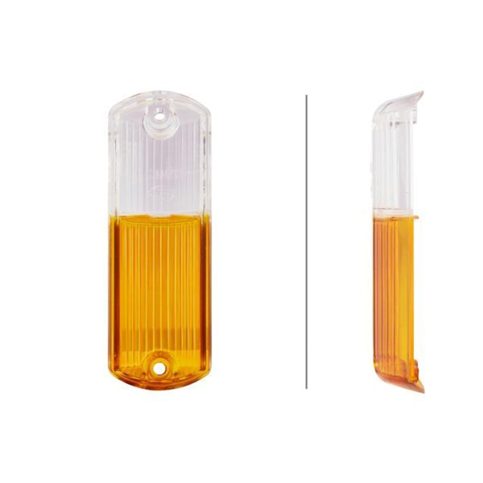 HELLA Lampa kierunkowskazu - Halogen - 6/12V - Zabudowa/przykręcany - Kolor szkła reflektora: żółty - Wtyczki: Styk crimp - z lewej - Ilość: 1 - 2BE 001 278-011