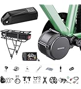 Bafang mid-motor with battery 48 V 750 W 1000 W 500 W 250 W BBS02B 36 V 250 W 350 W 500 W BBS01B G340 motor.