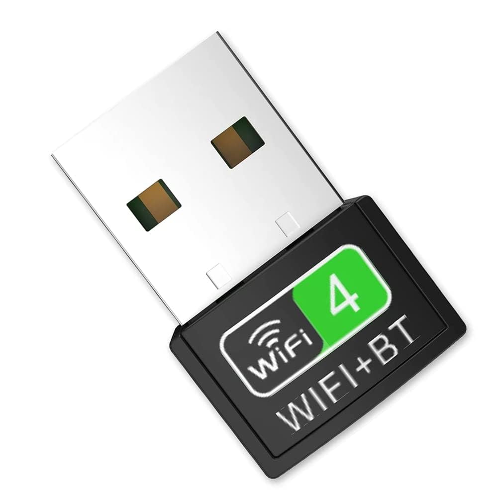 Bluetooth and WiFi Adapter for PC/Laptop/Desktop, WiFi Bluetooth Dongle 2 in 1 (Upto 300 Mbps)-image-47