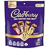 Cadbury Favourites, Pack of 27 Assorted Mini Bars, Individually Wrapped, Snack-Sized, CARAMILK, Mr. BIG, WUNDERBAR, CRISPY CRUNCH, Chocolate Bar, 300g, Prepared in Canada