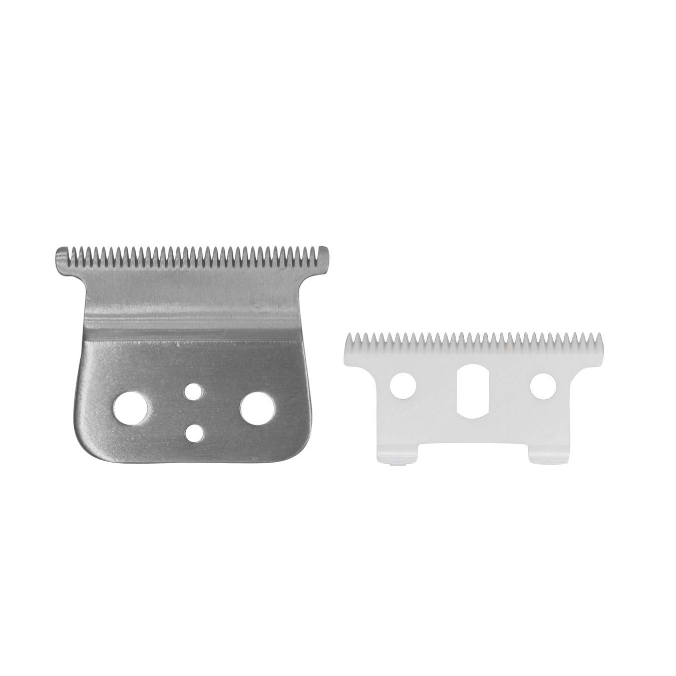 Professional Standard Replacement Blades Set #04521 for Andis T Outliner, Including 1 Fixed and 1 Moving Blades and Plastic/Metal Gaskets, Compatible with Andis T Outliner Trimmer(Silver)