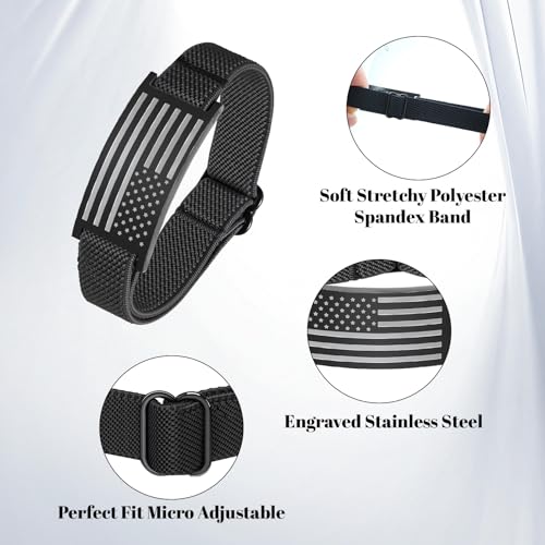 Fathers Day Gift for Dad from Daughter Son, Dad Husband Birthday Gifts, Stainless Steel Mens Bracelet to Express Love, Thoughtful Best Dads Ever Gifts for Father’s Day Papa Men - Image 5