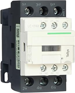 Electric LC1D32 3P 32A AC Contactor LC1D32M7C LC1D32CC7C LC1D32B7C LC1D32E7C LC1D32F7C LC1D32Q7C (Color : LC1D32F7C AC110V)