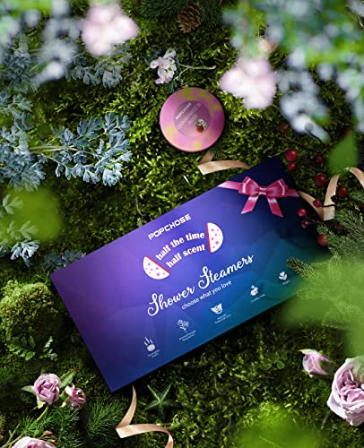 Popchose Shower Steamers Aromatherapy - Bath Bomb Shower Tablets 8 Pack, Self Care & Spa Relaxation - Stocking Stuffers Christmas Gifts For Women And Mom Who Has Everything, Birthday Valentines Gift #TOP5