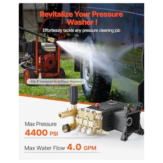 High-Pressure Triplex Plunger Pump for Washers