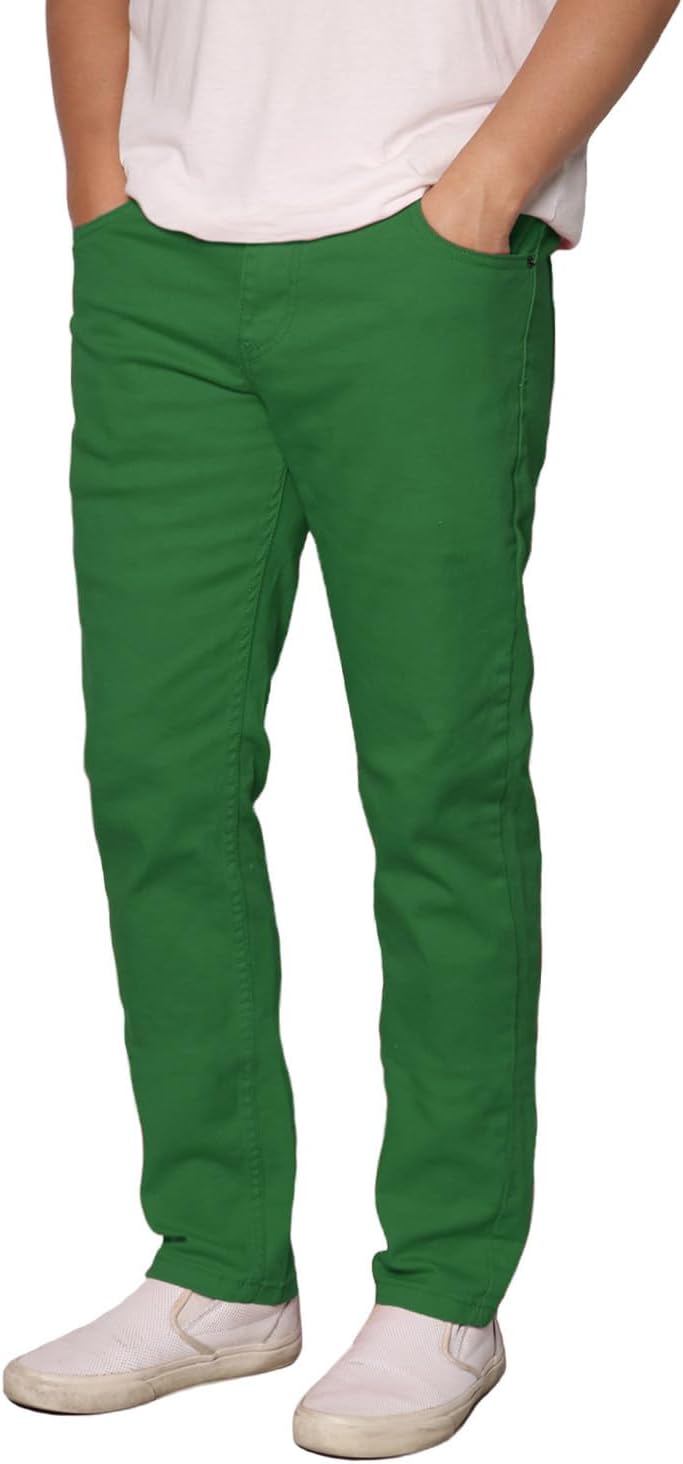 Men's Stretch Skinny Fit Color Jeans