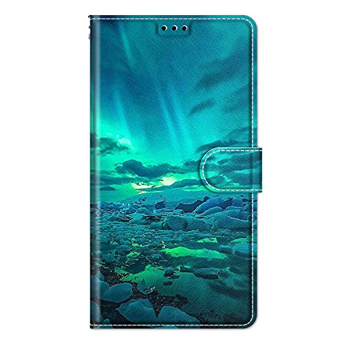 Wuhaizher for Samsung Galaxy A06 Case Shockproof Leather Wallet Book Flip Cases with Magnetic Stand View Card Holder Phone Cover for Samsung Galaxy A06, Green