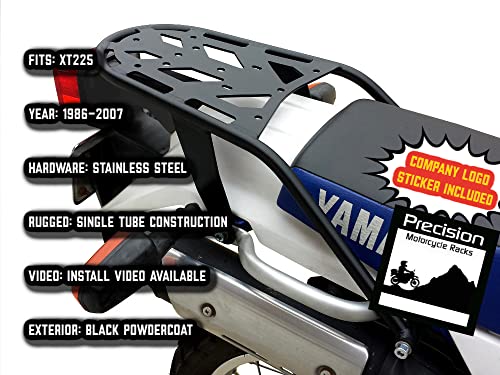 Pmracks Xt225 Serow Rear Rack (1986-2007) Yamaha Xt 225 Luggage Rack Serow 1986 1987 1988 1989 1990 1991 1992 1993 1994 1995 1996 1997 1998 1999 2000 2001 2002 2003 2004 2005 2006 2007 Cargo Carrier #TOP1