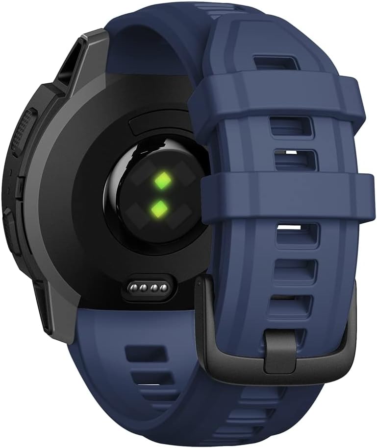 20 22mm Silicone Wristband Strap For Garmin Instinct 2 Smart Wach Strap Replacement Bracelet For Garmin Instinct 2S Watchbands