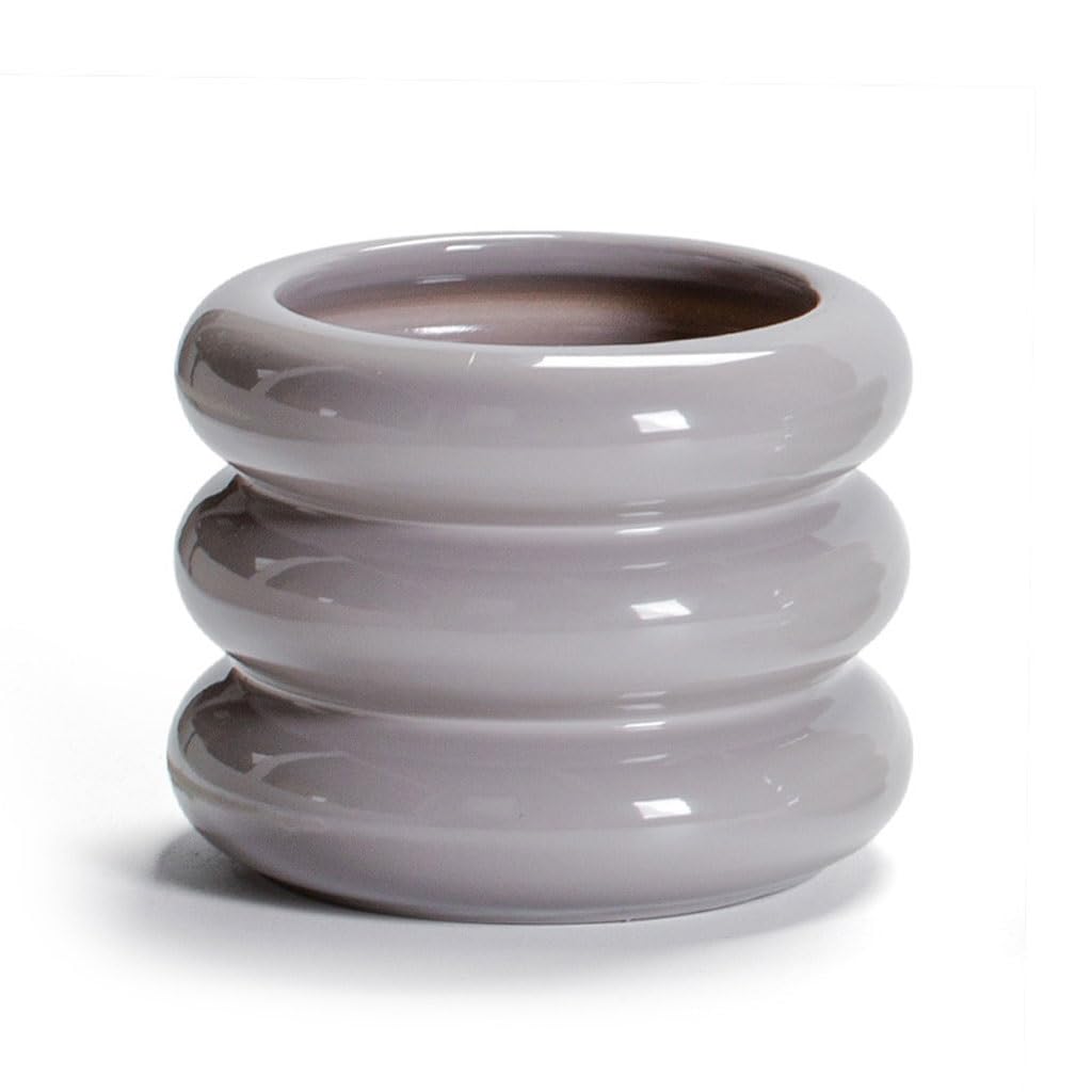 Doniczki ceramiczne Nordic Ceramic Flowerpots, lekkie luksusowe doniczki, odpowiednie na balkony, salony, sypialnie i stoły jadalne Doniczki,B-One Size