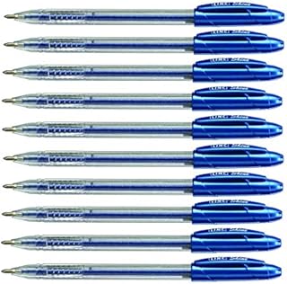 10 x EXTRA SPARKLE GLITTER GEL PENS FINE 0.7 mm Tip Blue Colour Pen + 1 GROSSē Ball pen Free