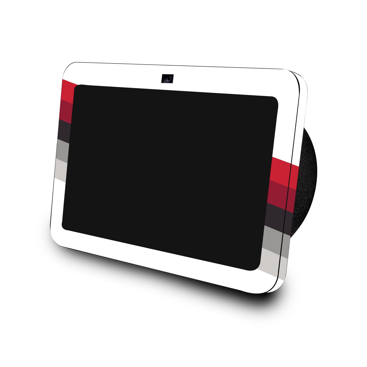 Skin Compatible with Amazon Echo Show 8 (3rd Gen, 2023) - Slant Stripes - Premium 3M Vinyl Protective Wrap Decal Cover - Easy to Apply | Crafted in The USA by MightySkins