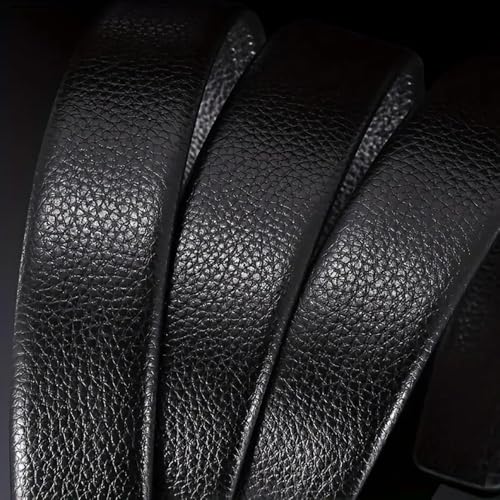 Fashion Men'S Belt Metal Buckle Belt Quality PU Leather Soft Belt With Cargo Pants Jeans3