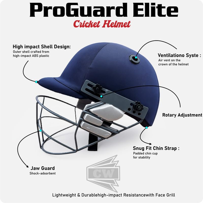 Image of CW Player Choice Cricket Kit Without Bat | Full Sports Accessories Cricket | Training Protective Gears Backpack with Leather Ball Size 3 L