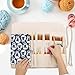 Teamoy Knitting Needles Holder Case(up to 11 Inches), Rolling Organizer for Straight and Circular Knitting Needles, Crochet Hooks and Accessories, Sheep - NO Accessories Included