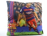 teatro marionetas barcelona  New FC Barcelona Football 32cm Suarez Pillow Design Soccer With Signed