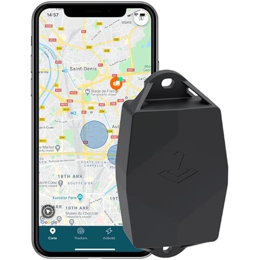 Traceur GPS Maxi Noir - Voiture et Moto - Autonomie 5 Ans - Suivi Discret sans Recharge - Abonnement requis Via App - Idéal pour Véhicules, Remorques, Bateaux, Chantiers