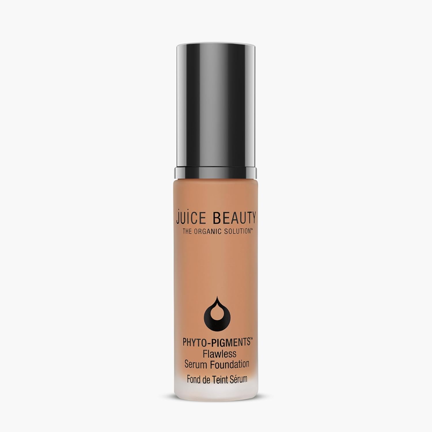 Juice Beauty Phyto-Pigments Flawless Serum Foundation - 15 Rosy Sand - 30 mL - Medium-to-Full, Long-Lasting Coverage - Reduces Look of Wrinkles + Pores - Vegan, Cruelty Free