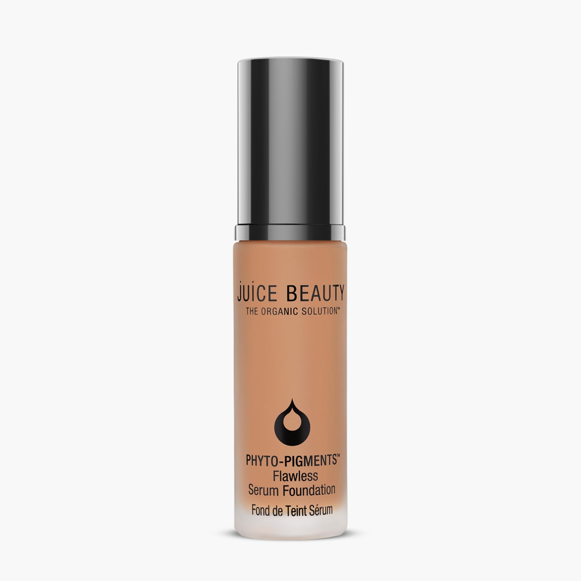 Juice Beauty Phyto-Pigments Flawless Serum Foundation - 15 Rosy Sand - 30 mL - Medium-to-Full, Long-Lasting Coverage - Reduces Look of Wrinkles +