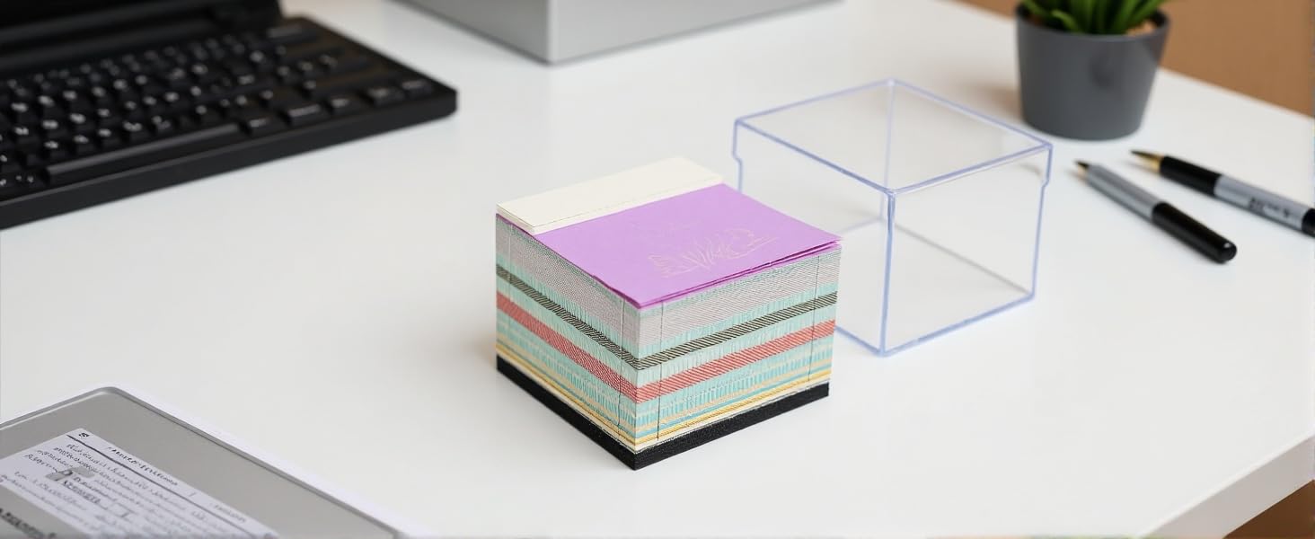 Pomya 2026 Desk Calendar Memo Pad with LED Light, 3D Memo Pad Ocean and Shark Theme Paper Carving, Art Decoration Gift for Women