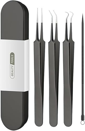 Usiveinborn - Removedor de puntos negros mejorado, pinzas Usiveinborn para puntos negros, pinzas profesionales mejoradas para eliminar puntos