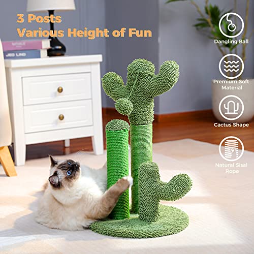 Rascador tipo árbol con hamaca y cepillo para gatos miniatura 4