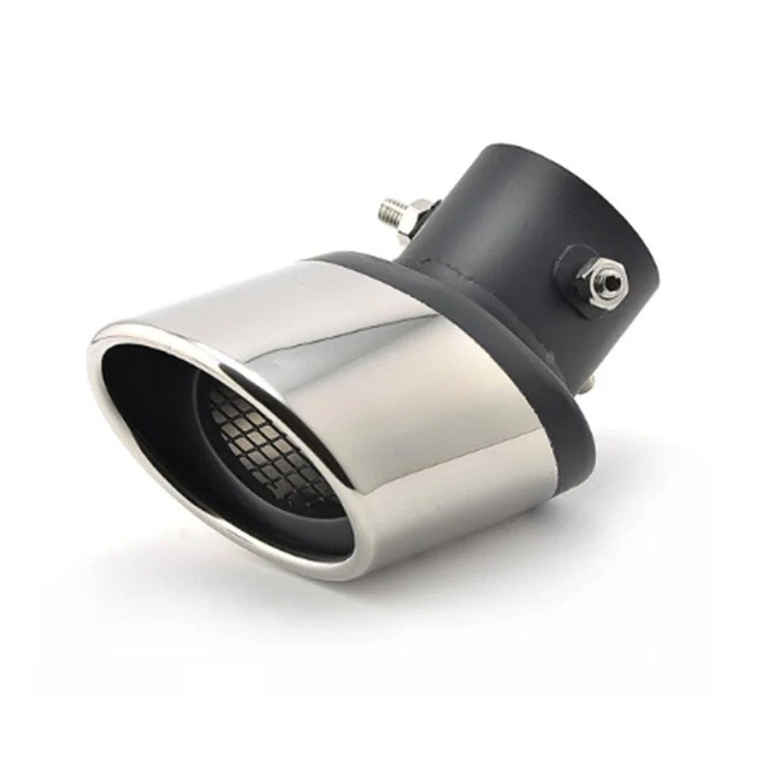 RMWFRFGFU Car Exhaust Tip, for Jeep Avenger/EV/Hybrid/4XE/4X4 2023 2024 2025 Stainless Steel Tail Pipe Cover,Adjustable Bolt-on Exhaust,Heat Resistant Exhaust Finisher