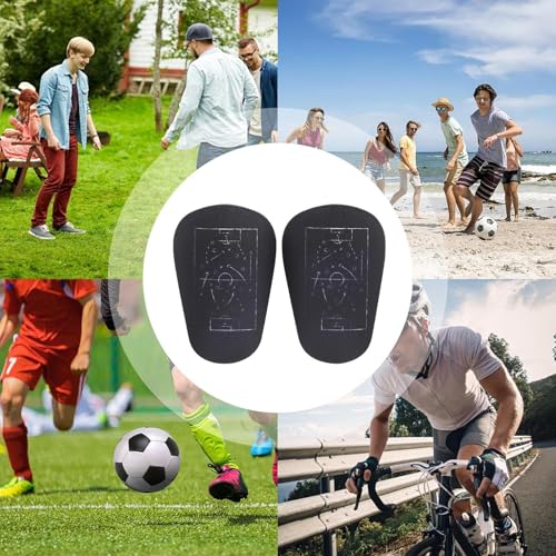 Espinilleras de fútbol para niños pequeños protectores de tibia 4