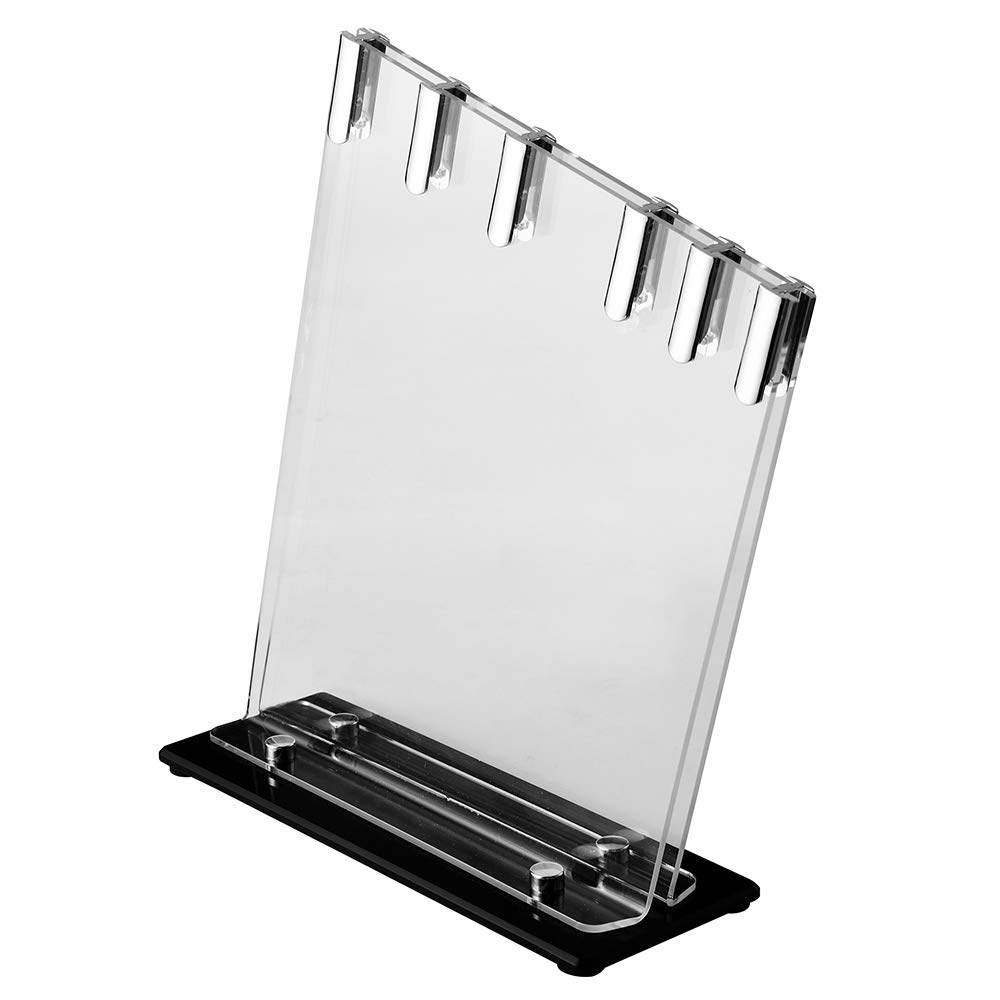 Buy Perspex Block 5 Slot Without Knives Block & Organiser. Modern