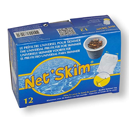 Paradies Pool GmbH Net Skim Lot de 12 filtres de Ski universels préfiltre Piscine Piscine Cover