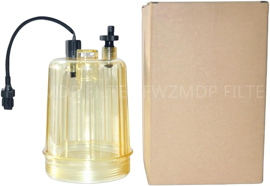 RE541449 Fuel Filter Sediment Bowl & RE539872 Water In Fuel Sensor, Applicable Primary Fuel Filter Assembly RE547043