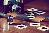 Nostalgic Retro Camera Film and Slides Photo Photograph Cool Wall Art Print Poster 18x12