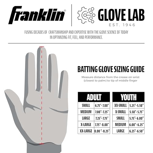 Image of Franklin Sports MLB Shok-Sorb Neo Batting Gloves (Pair)