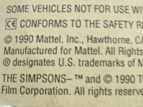 Hot Wheels The Simpsons 'Homer's Nuclear Waste Van' miniatura 3