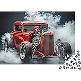 coche Muscle 1000 Piezas Fantasía Rompecabezas en Cartón Resistente Para...