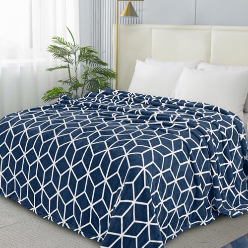 Couverture en flanelle de corail marine luxe king size