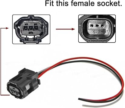Crankshaft Crank Position Sensor Pigtail Plug Connector Harness For LS460 ES350 90919-05061(10 PCS)
