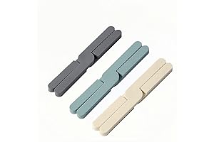 3 Packs Folding Silicone Trivet Non-Slip Heat Resistant Kitchen Pot Holder Pads...