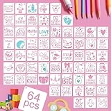 Sûr et durable : nos pochoirs de peinture sont fabriqués en plastique PET non toxique de haute qualité ; lavables et réutilisables pour un plaisir créatif durable