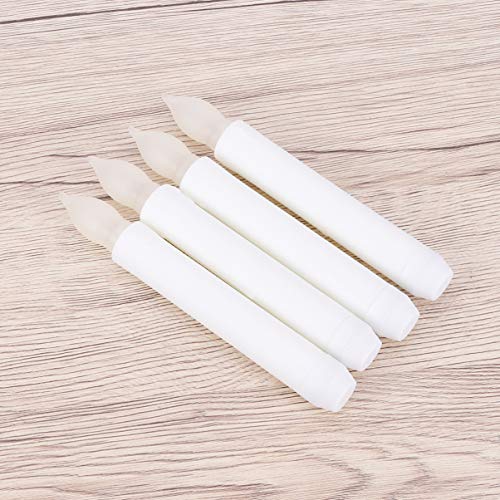 Velas LED decorativas para regalar en Navidad lote de 8 lámparas electrónicas seguras 7