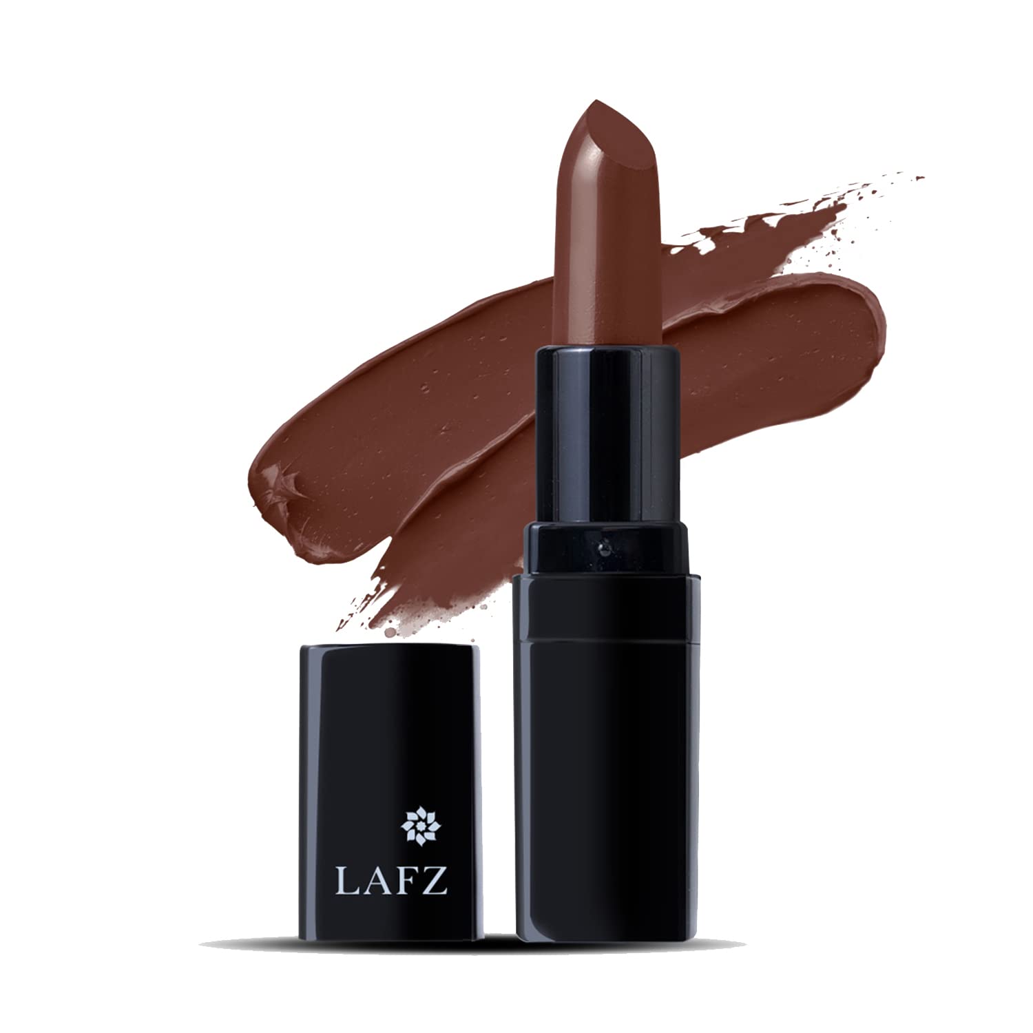 LAFZVelvet Matte Lipstick, 8 Hours Stay, Enriched With Shea Butter And Vitamin E, Halal Certified & 100% Vegan, Made in Italy, 4.5gm (Rich Rosewood)