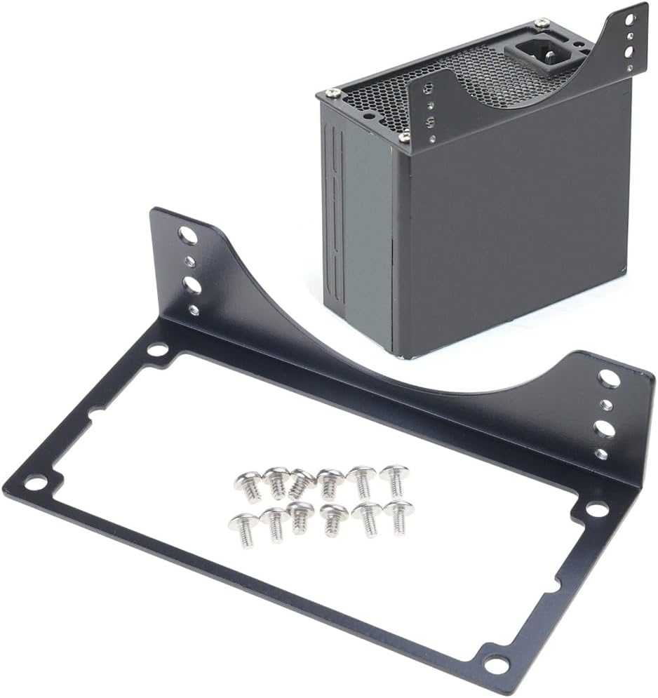 Metal DIY Bracket SFX Power Supply Mounting Bracket with 12cm 14cm Fan Slot