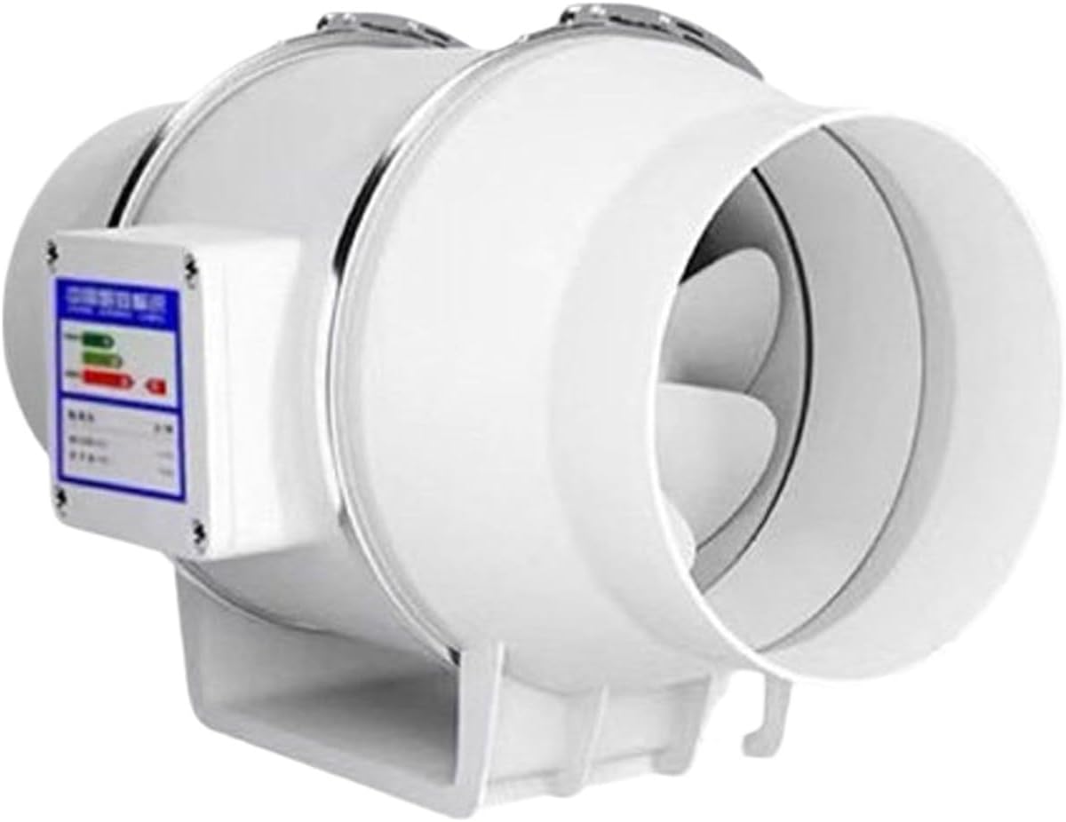 Duct Ventilator Booster Exhaust Fan(3 inch plug-in 75-80mm)