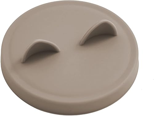 Miniatura 3 de OHMO Paquete de 2 tapas para latas de comida para mascotas (3.3 pulgadas3.346 in), tapas de silicona para latas de comida para mascotas de 5.5