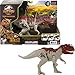 Jurassic World Ruge y Ataca Ceratosaurus Dinosaurio figura articulada de juguete con sonidos (Mattel GWD07)