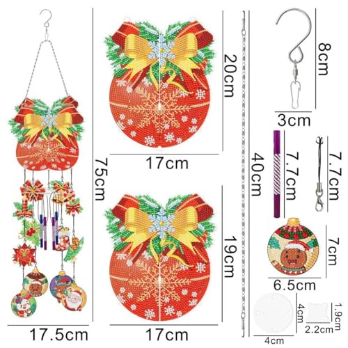 Carillon à vent 5D multicolore pour illuminer un balcon ombragé - 8